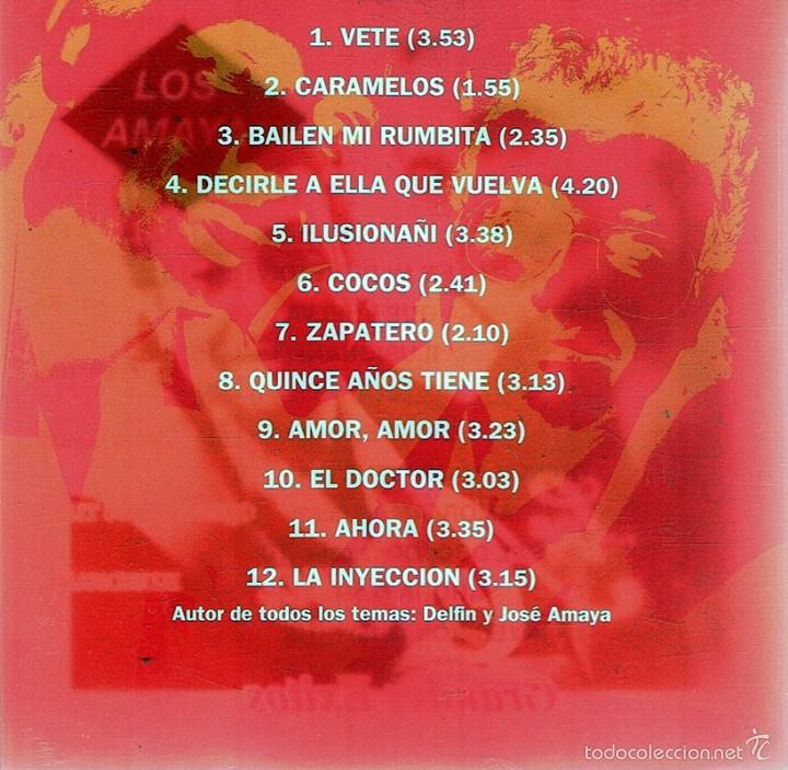 CDs de m&uacute;sica: CD LOS AMAYA GRANDES &Eacute;XITOS - Foto 2