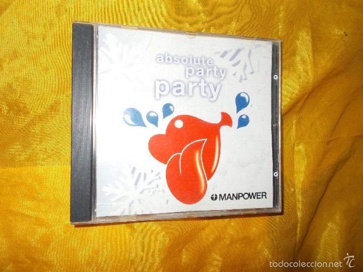 CDs de m&uacute;sica: ABSOLUTE  PARTY.   CD.  MANPOWER  1996.  IMPECABLE - Foto 1