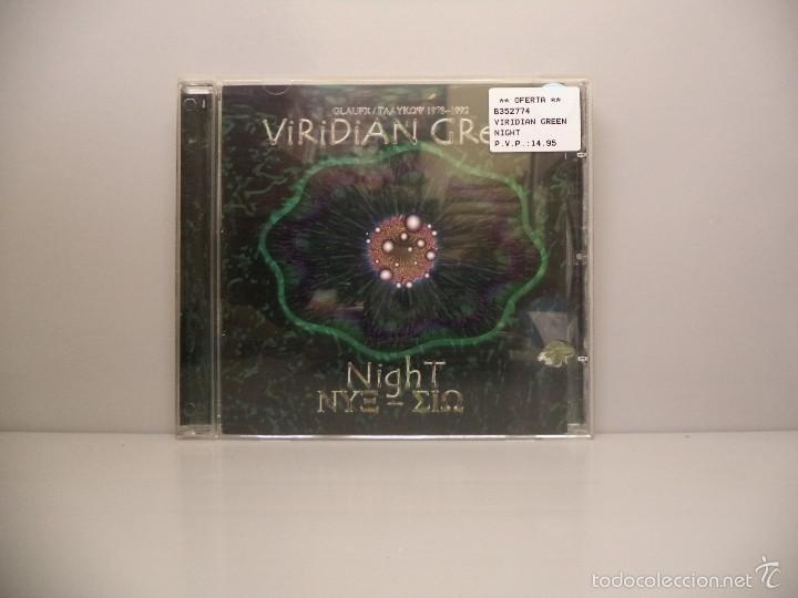 CDs de m&uacute;sica: VIRIDIAN GREEN - NIGHT - Foto 1