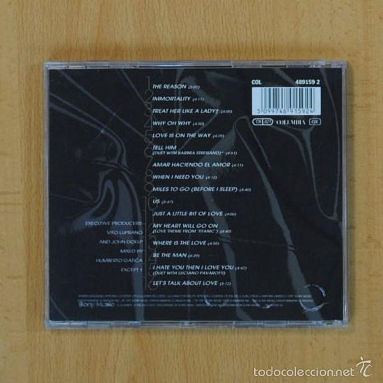 CDs de m&uacute;sica: CELINE DION - LETS TALK ABOUT LOVE - CD - Foto 2