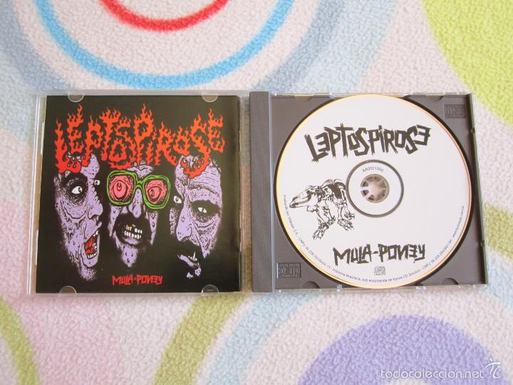 CDs de m&uacute;sica: LEPTOSPIROSE - MULA-PONEY CD - HARDCORE PUNK - Foto 2