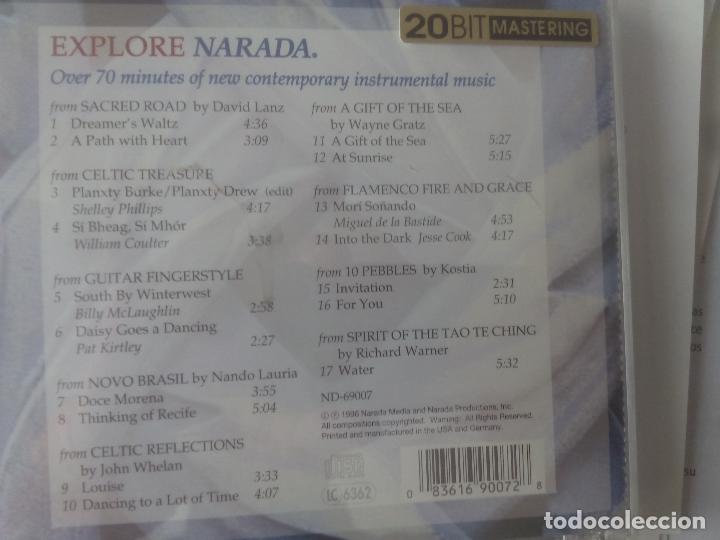 CDs de m&uacute;sica: CD EXPLORE NARADA (1996) EDICION USA - Foto 2