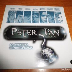 CD de Música: PETER PAN LA AVENTURA DE NUNCA JAMAS OPERACION TRIUNFO CD SINGLE PROMO GISELA ALEX MIREIA JAVIAN. Lote 96534720