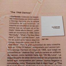 CDs de Música: CD THE BEATLES THE 1968 DEMOS ÁLBUM BLANCO. Lote 61458663