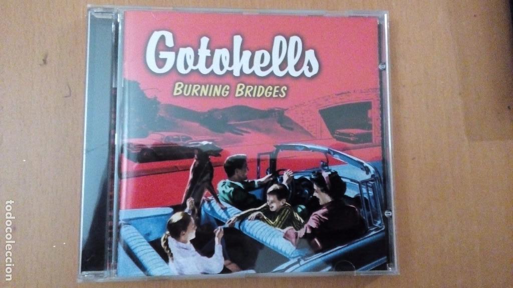 CDs de m&uacute;sica: GOTOKELLS BURNING BRIDGES CD - Foto 1