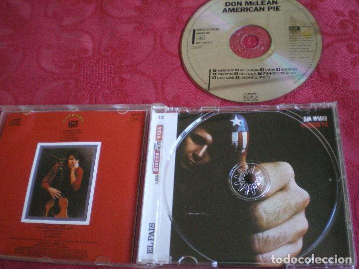CDs de m&uacute;sica: AMERIACEN PIE. DON McLEAN. CD - Foto 2