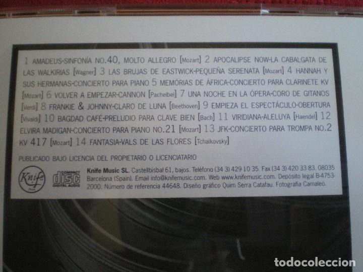 CDs de m&uacute;sica: CLASICOS DE CINE. THE UNIVERSAL COLLECTION. DOBLE CD - Foto 2