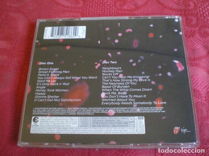 CDs de m&uacute;sica: LIVE LICKS. THE ROLLING STONES. DOBLE CD - Foto 3