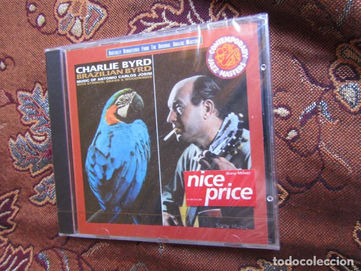 Musik-CDs: CHARLIE BYRD- BRAZILIAN BYRD- MUSIC OF ANTONIO CARLOS JOBIM-CD- CON 13 TEMAS- DEL 65- PLASTIFICADO