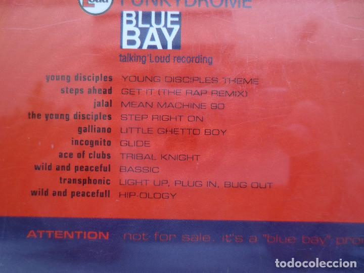 CDs de m&uacute;sica: BLUE BAY - FUNKYDROME - TALKIN`OUD. - Foto 2