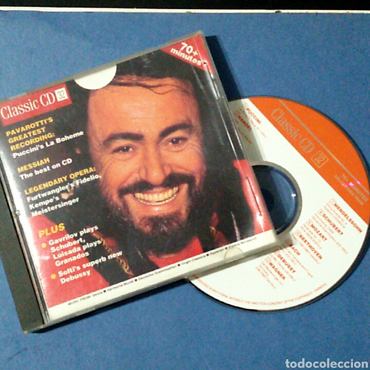 CDs de m&uacute;sica: CD- CLASSIC CD N&deg;32 (PAVAROTTI,MESSIAH ETC.) - Foto 1