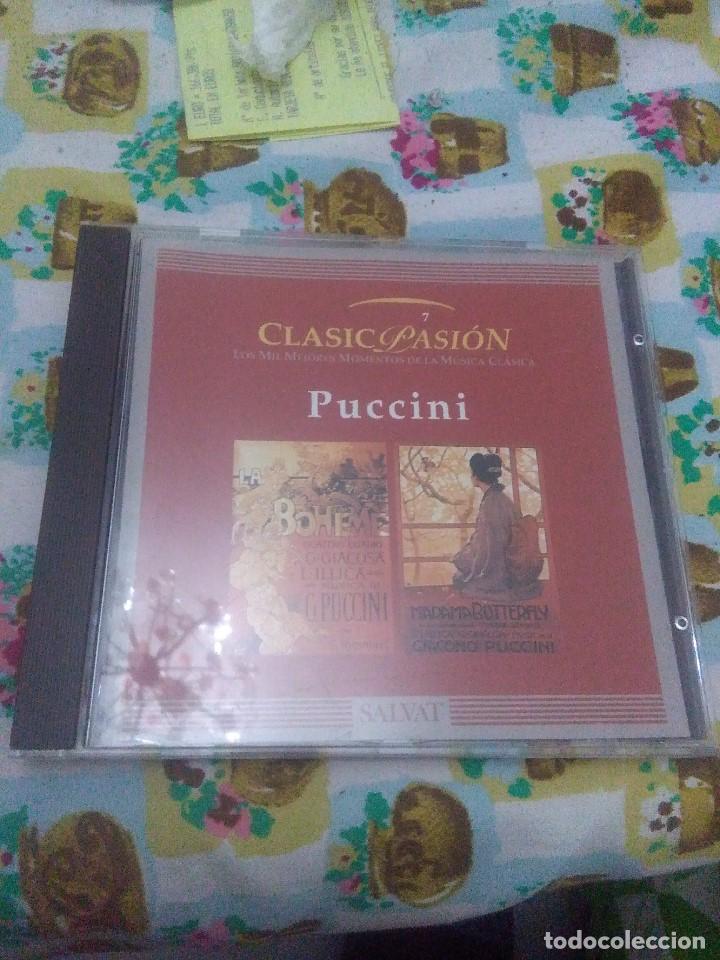 CDs de m&uacute;sica: CLASIC PASI&Oacute;N PUCCINI. B3CD - Foto 1
