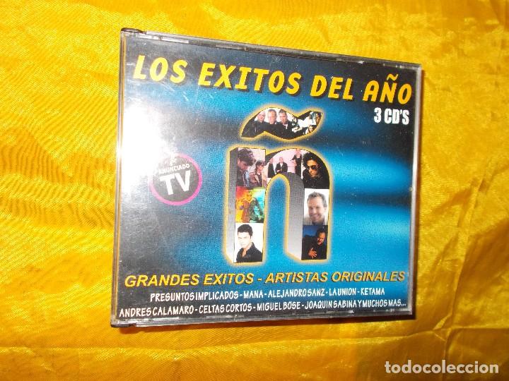 CDs de m&uacute;sica: &Ntilde;. LOS EXITOS DEL A&Ntilde;O. 3 CD&acute;S. IMPECABLES - Foto 1