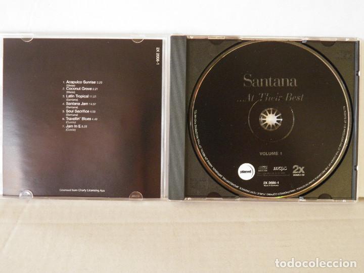 CDs de m&uacute;sica: SANTANA - AT THEIR BEST - 2 CD,s - Foto 4