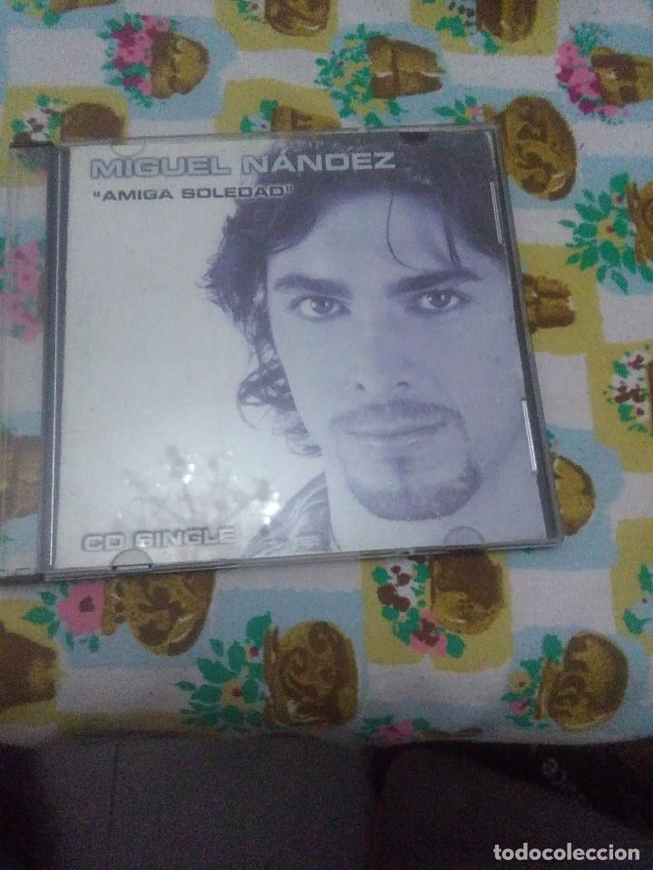 CDs de m&uacute;sica: CD SINGLE. MIGUEL NANDEZ AMIGA SOLEDAD. B3CD - Foto 1