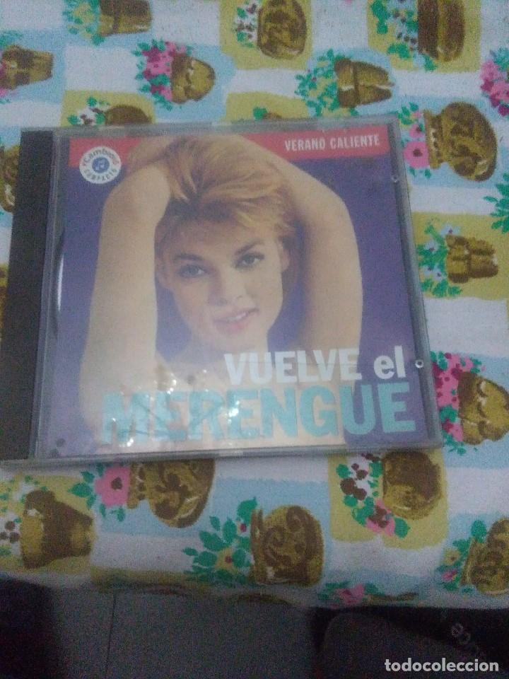 CDs de m&uacute;sica: VUELVE EL MERENGUE. VERANO CALIENTE. B3CD - Foto 1