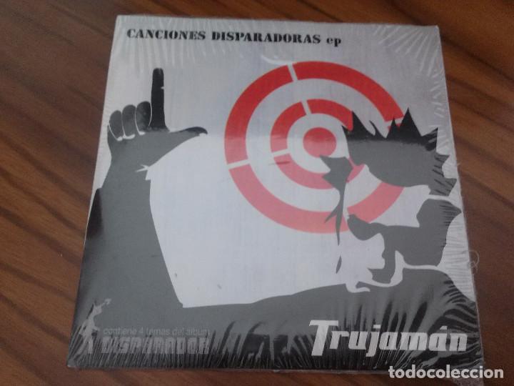 Music CDs: TRUJAM&Aacute;N. CANCIONES DISPARADORAS. EP. CD CART&Oacute;N CON 4 TEMAS. PRECINTADO. SIN ABRIR