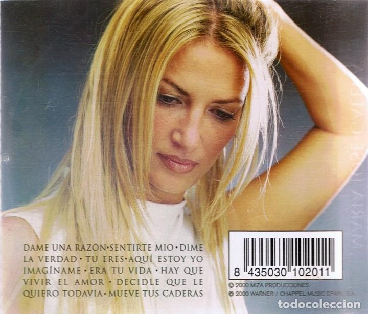 CDs de m&uacute;sica: CD MAR&Iacute;A JOSE GALERA &uml;T&Uacute; ERES&uml; - Foto 2