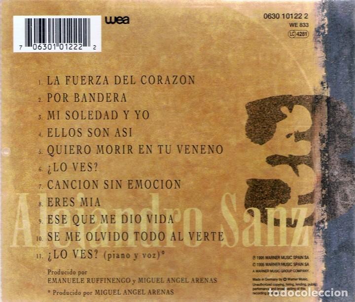 CDs de m&uacute;sica: CD ALEJANDRO SANZ 3 - Foto 2