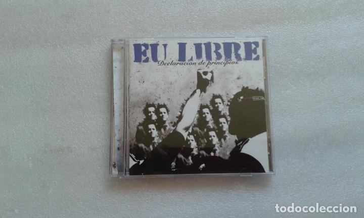 CDs de m&uacute;sica: EU LIBRE - DECLARACION DE PRINCIPIOS CD 2009 - Foto 1