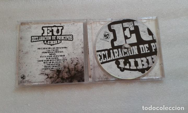 CDs de m&uacute;sica: EU LIBRE - DECLARACION DE PRINCIPIOS CD 2009 - Foto 2