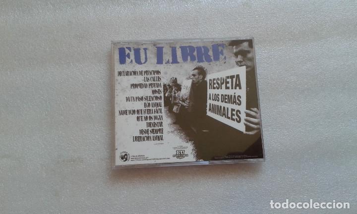 CDs de m&uacute;sica: EU LIBRE - DECLARACION DE PRINCIPIOS CD 2009 - Foto 3