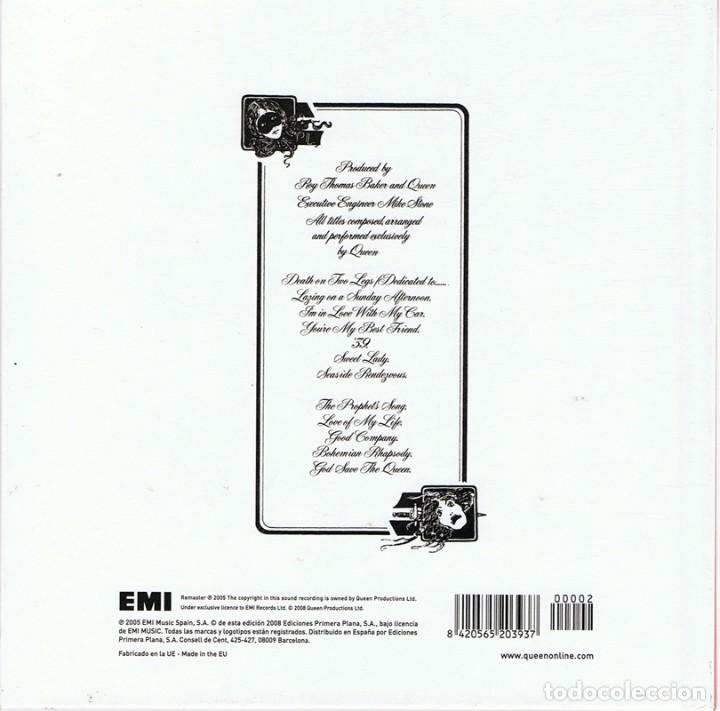 CDs de m&uacute;sica: CD QUEEN &uml;A NIGHT AT THE OPERA&uml; - Foto 2