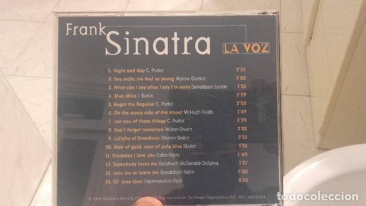 CDs de m&uacute;sica: Frank Sinatra, La Voz, 14 temas originales, CD - Foto 2