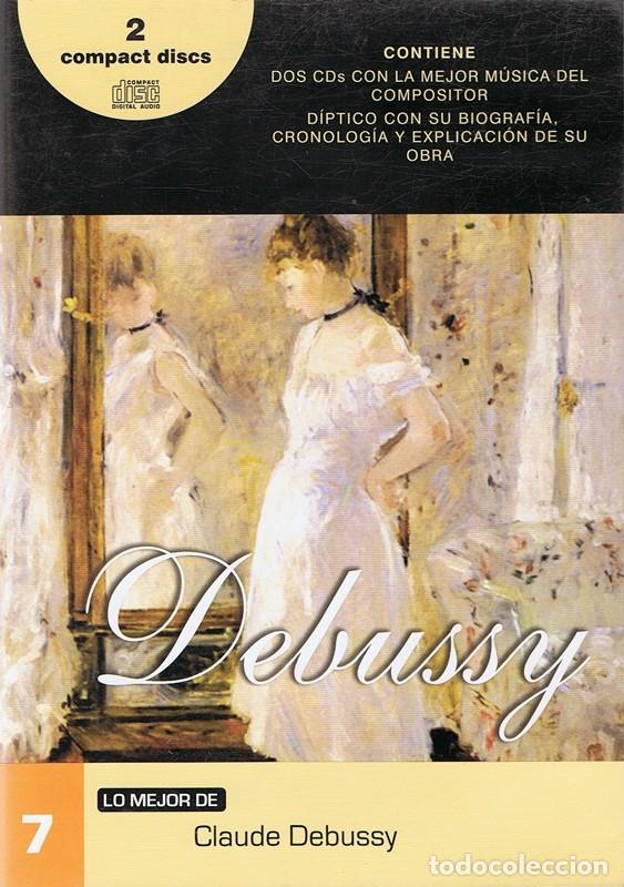 CDs de m&uacute;sica: CD LO MEJOR DE CLAUDE DEBUSSY (2 CD) - Foto 1
