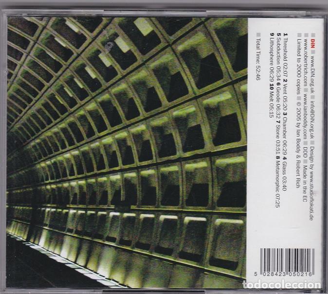 CDs de m&uacute;sica: Robert Rich & Ian Boddy - Lithosphere - CD de 2005 - Foto 2