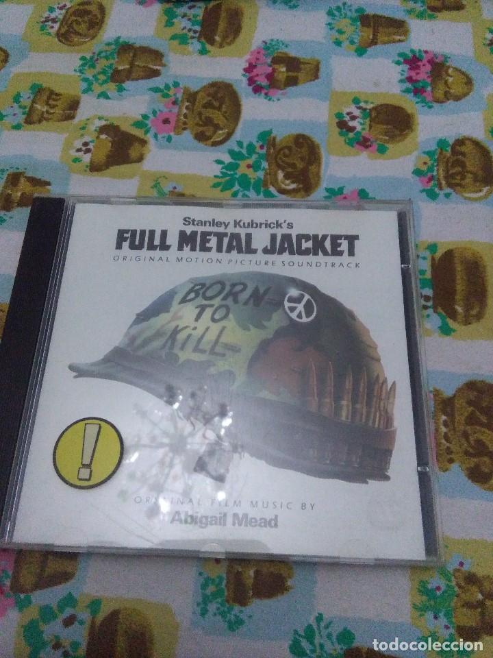 CDs de m&uacute;sica: FULL METAL JACKET. STANLEY KUBRICK&acute;S. B4CD - Foto 1