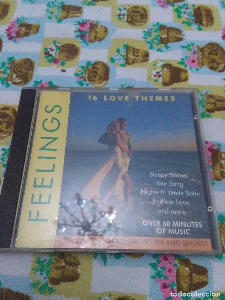 CDs de m&uacute;sica: FEELINGS 16 LOVE THEMES. B4CD - Foto 1