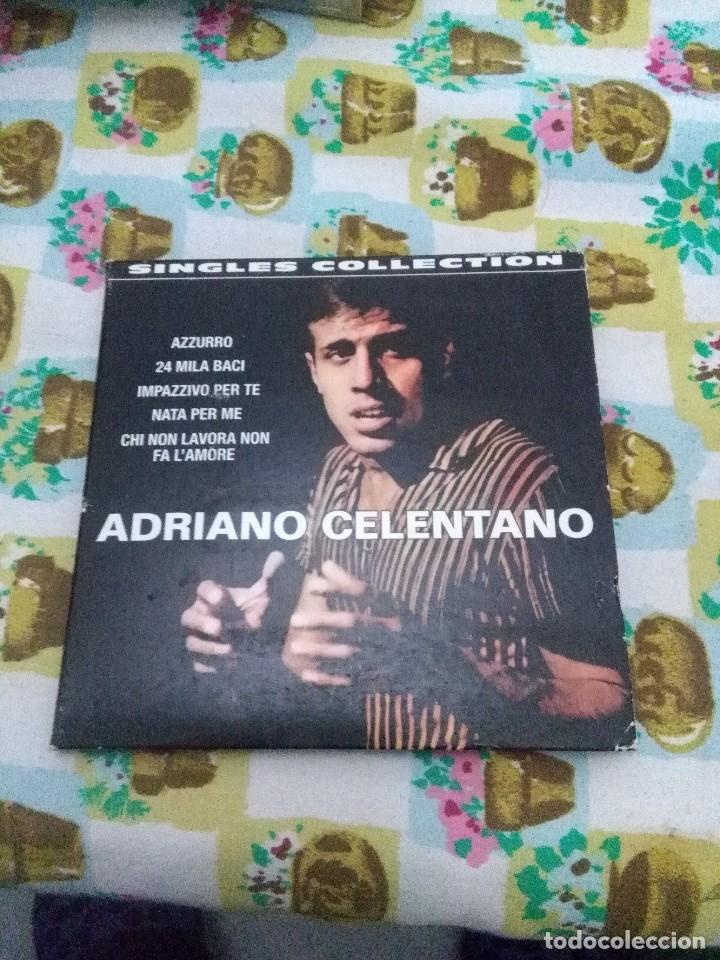 CDs de m&uacute;sica: ADRIANO CELENTANO. SINGLES COLLECTION. B4CD - Foto 1