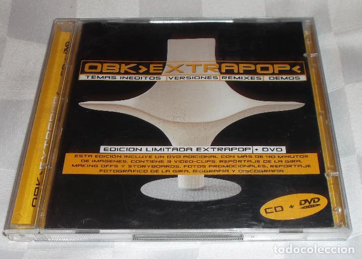CDs de m&uacute;sica: cd + dvd Obk extrapop temas ineditos - Foto 1