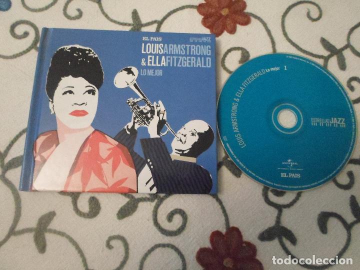 CDs de m&uacute;sica: LOUIS ARMSTRONG & ELLA FITZGERALD LIBRO Y CD - Foto 1