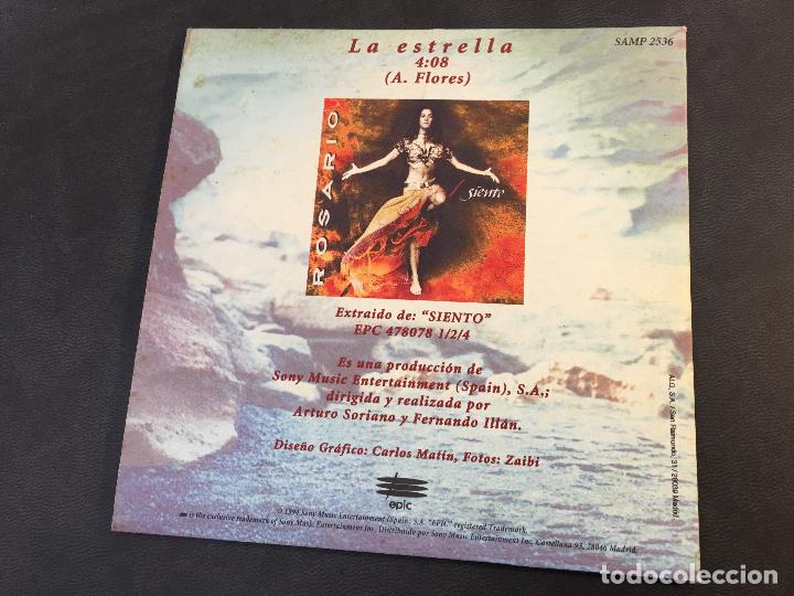 CDs de m&uacute;sica: ROSARIO (LA ESTRELLA) CD SINGLE 1 TRACK (CDI3) - Foto 2
