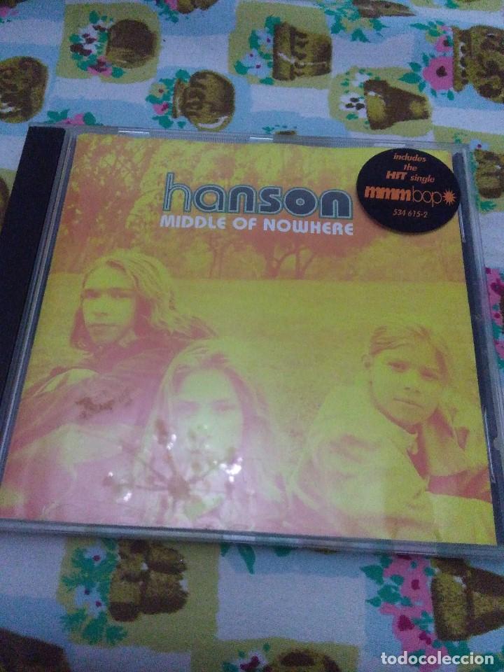CDs de m&uacute;sica: HANSON MIDDLE OF NOWHERE. B5CD - Foto 1