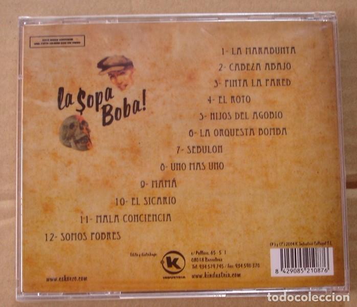 CDs de m&uacute;sica: ESKORZO - LA SOPA BOBA (CD 2004) PRECINTADO - Foto 2