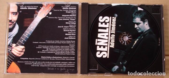 CDs de m&uacute;sica: ADOLFO JIMENEZ - SE&Ntilde;ALES (CD 2014) - Foto 2