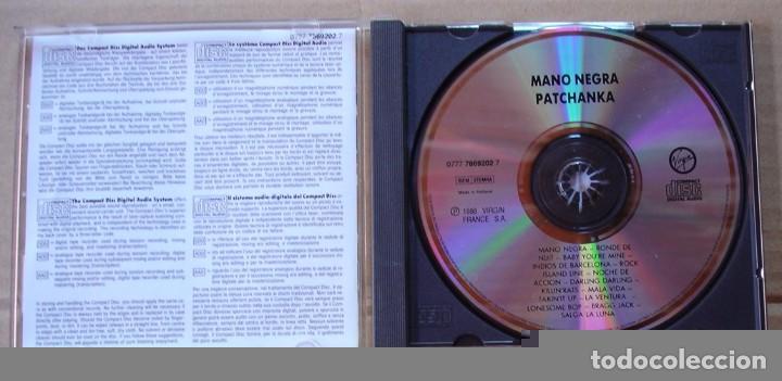 CDs de m&uacute;sica: MANO NEGRA - PATCHANKA (CD 1988) - Foto 2