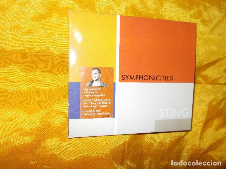 CDs de m&uacute;sica: STING.   SYMPHONICITIES.   CD +  LIBRETO - Foto 1