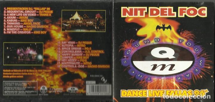 CDs de m&uacute;sica: Nit Del Foc cd Dance Live Fallas 96 - Foto 1