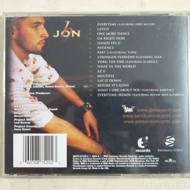 CDs de m&uacute;sica: JON B - STRONGER EVERY - CD 2004 - Foto 2
