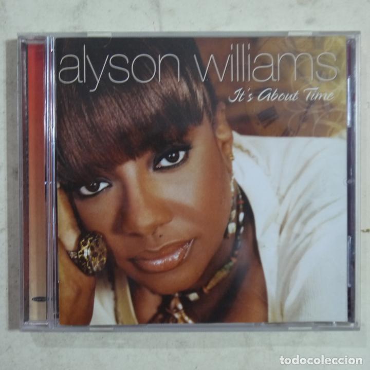 CDs de m&uacute;sica: ALYSON WILLIAMS - ITS ABOUT TIME - CD 2004 - Foto 1