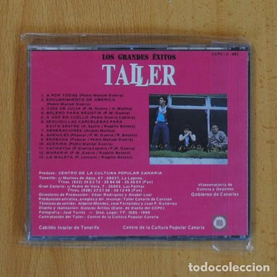 CDs de m&uacute;sica: TALLER - LOS GRANDES EXITOS - CD - Foto 2