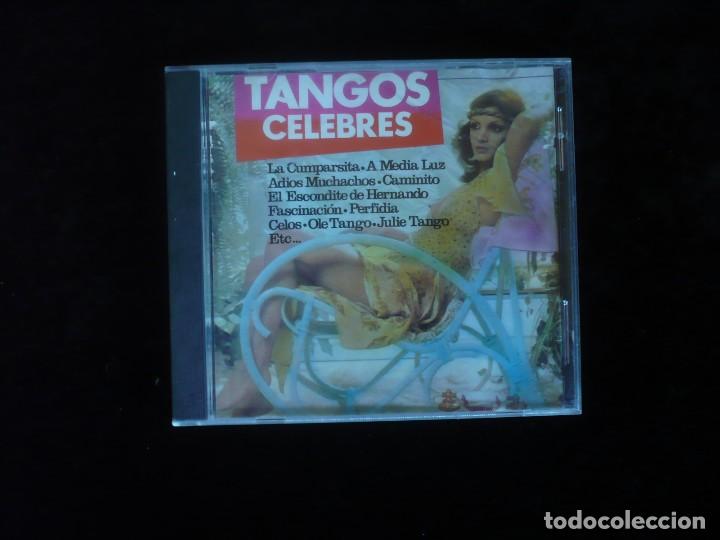 Musik-CDs: tangos celebres ( cd como nuevo)