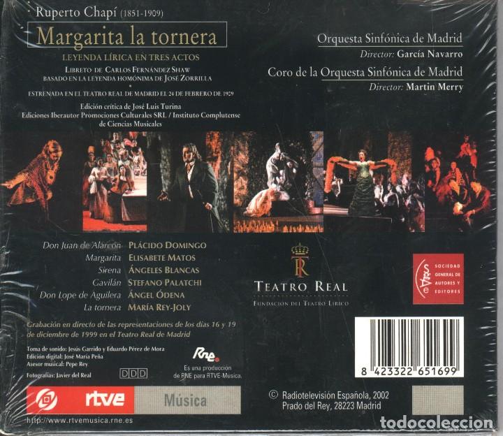 CDs de m&uacute;sica: MARGARITA LA TORNERA Ruperto CHAP&Iacute; - Foto 2