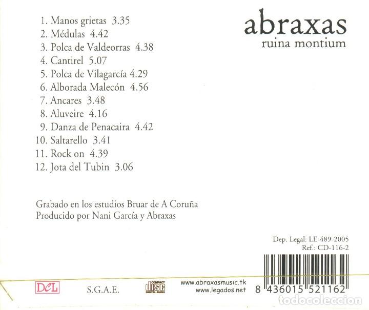 CDs de m&uacute;sica: ABRAXAS RUINA MONTIUM CD NUEVO - Foto 2