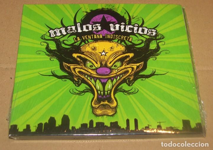 CDs de m&uacute;sica: MALOS VICIOS - LA VENTANA INDISCRETA - Foto 1