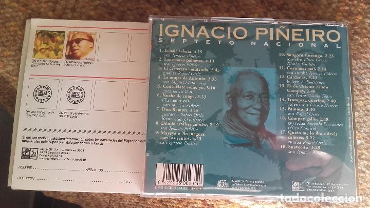 CDs de m&uacute;sica: Ignacio Pi&ntilde;eiro, &iexcl; &Eacute;chale Salsita ! CD - Foto 2